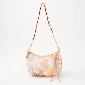 Vince Camuto Washable Nylon Crossbody Harlo in Peach Tie Dye